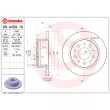 Jeu de 2 disques de frein arrière BREMBO 08.A459.10 - Visuel 2