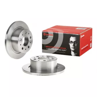 Jeu de 2 disques de frein arrière BREMBO 08.A459.10