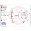 Jeu de 2 disques de frein arrière BREMBO 08.A501.11 - Visuel 2