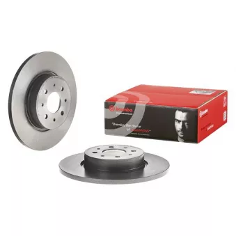 Jeu de 2 disques de frein arrière BREMBO 08.A501.11