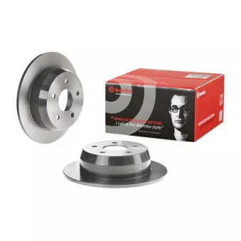 Jeu de 2 disques de frein arrière BREMBO 08.A533.11
