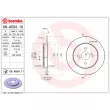 Jeu de 2 disques de frein arrière BREMBO 08.A534.10 - Visuel 2
