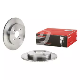 Jeu de 2 disques de frein arrière BREMBO 08.A534.10