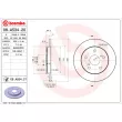 Jeu de 2 disques de frein arrière BREMBO 08.A534.20 - Visuel 2