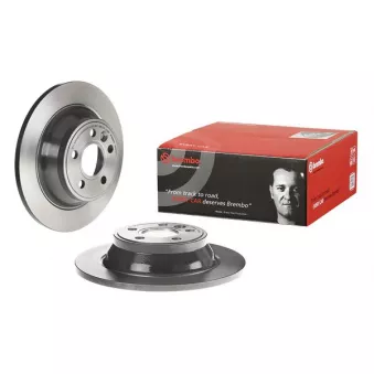 Jeu de 2 disques de frein arrière BREMBO 08.A536.11