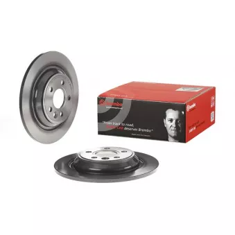 Jeu de 2 disques de frein arrière BREMBO 08.A537.11