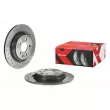 Jeu de 2 disques de frein arrière BREMBO 08.A537.1X - Visuel 1