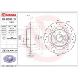 Jeu de 2 disques de frein arrière BREMBO 08.A540.1X - Visuel 2