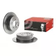Jeu de 2 disques de frein arrière BREMBO 08.A600.11 - Visuel 1