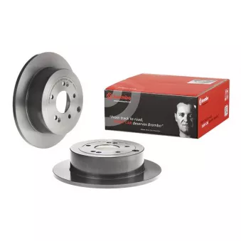 Jeu de 2 disques de frein arrière BREMBO 08.A600.11