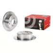 Jeu de 2 disques de frein arrière BREMBO 08.A602.10 - Visuel 1