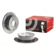 Jeu de 2 disques de frein arrière BREMBO 08.A602.11 - Visuel 1