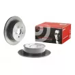 Jeu de 2 disques de frein arrière BREMBO 08.A605.11 - Visuel 1