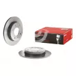 Jeu de 2 disques de frein arrière BREMBO 08.A607.11 - Visuel 1