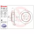 Jeu de 2 disques de frein arrière BREMBO 08.A608.11 - Visuel 2