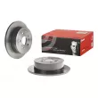 Jeu de 2 disques de frein arrière BREMBO 08.A608.11 - Visuel 1