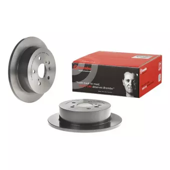 Jeu de 2 disques de frein arrière BREMBO 08.A608.11