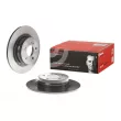 Jeu de 2 disques de frein arrière BREMBO 08.A612.41 - Visuel 1