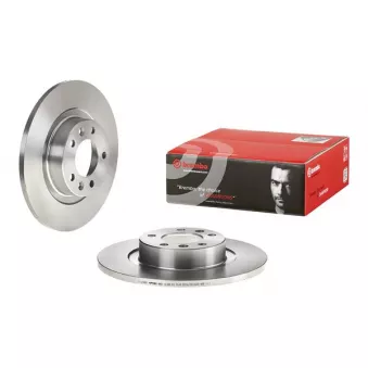 Jeu de 2 disques de frein arrière BREMBO 08.A615.10