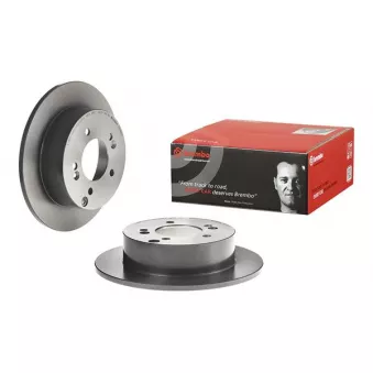 Jeu de 2 disques de frein arrière BREMBO 08.A631.11