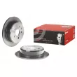 Jeu de 2 disques de frein arrière BREMBO 08.A635.11 - Visuel 1