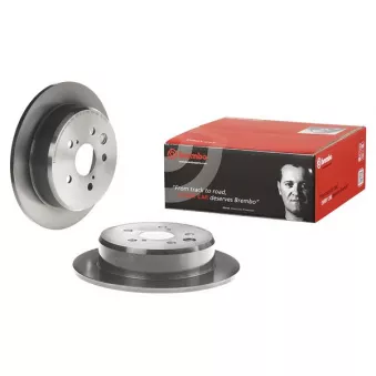 Jeu de 2 disques de frein arrière BREMBO