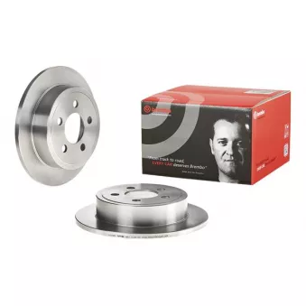 Jeu de 2 disques de frein arrière BREMBO 08.A636.10