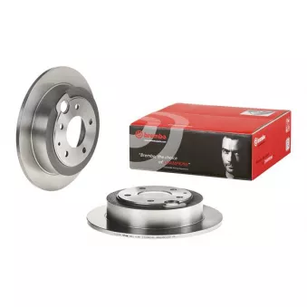 Jeu de 2 disques de frein arrière BREMBO 08.A643.10