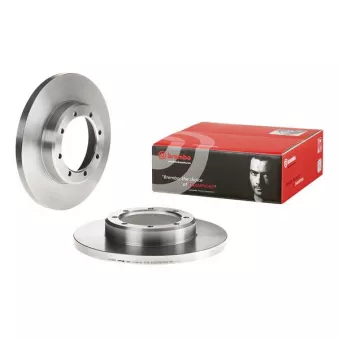 Jeu de 2 disques de frein arrière BREMBO 08.A650.10