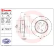 Jeu de 2 disques de frein arrière BREMBO 08.A708.10 - Visuel 2