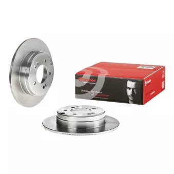 Jeu de 2 disques de frein arrière BREMBO 08.A708.10