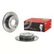 Jeu de 2 disques de frein arrière BREMBO 08.A708.11 - Visuel 1