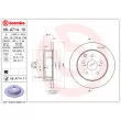 Jeu de 2 disques de frein arrière BREMBO 08.A714.11 - Visuel 2