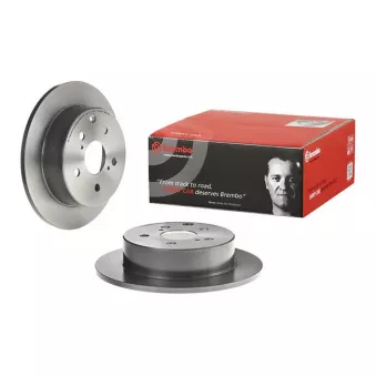 Jeu de 2 disques de frein arrière BREMBO 08.A714.11