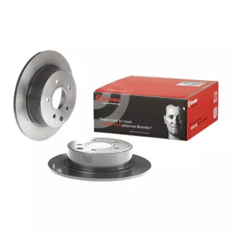 Jeu de 2 disques de frein arrière BREMBO 08.A715.11