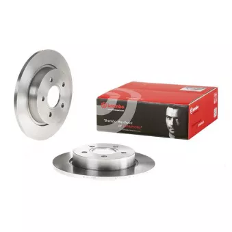 Jeu de 2 disques de frein arrière BREMBO 08.A725.10