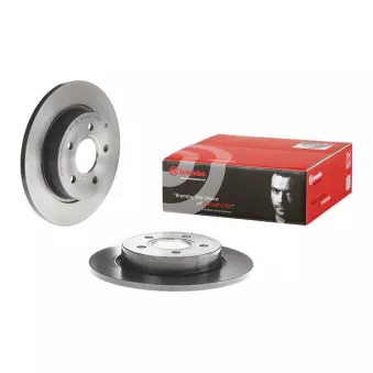 Jeu de 2 disques de frein arrière BREMBO 08.A725.11