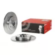 Jeu de 2 disques de frein arrière BREMBO 08.A729.17 - Visuel 1