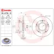 Jeu de 2 disques de frein arrière BREMBO 08.A730.10 - Visuel 2