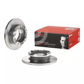 Jeu de 2 disques de frein arrière BREMBO 08.A730.10