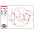 Jeu de 2 disques de frein arrière BREMBO 08.A730.20 - Visuel 2