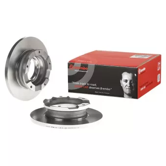 Jeu de 2 disques de frein arrière BREMBO 08.A730.20