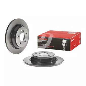 Jeu de 2 disques de frein arrière BREMBO 08.A734.11
