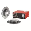 Jeu de 2 disques de frein arrière BREMBO 08.A737.11 - Visuel 1