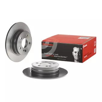 Jeu de 2 disques de frein arrière BREMBO 08.A737.11