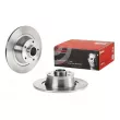 Jeu de 2 disques de frein arrière BREMBO 08.A753.37 - Visuel 1