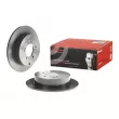 Jeu de 2 disques de frein arrière BREMBO 08.A755.11 - Visuel 1