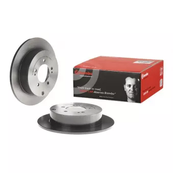 Jeu de 2 disques de frein arrière BREMBO 08.A755.11