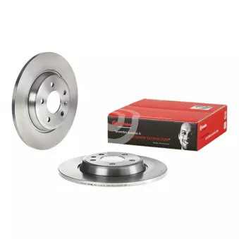 Jeu de 2 disques de frein arrière BREMBO 08.A759.10