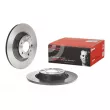 Jeu de 2 disques de frein arrière BREMBO 08.A816.11 - Visuel 1